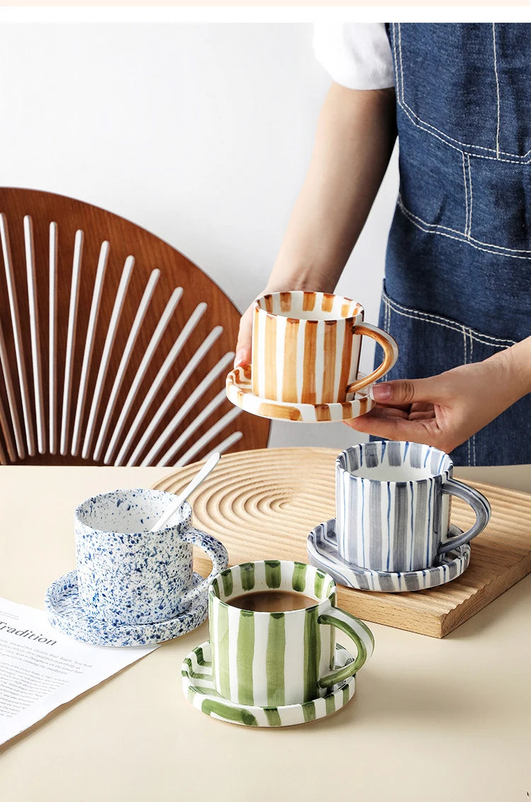 Sunrise Striped Mug