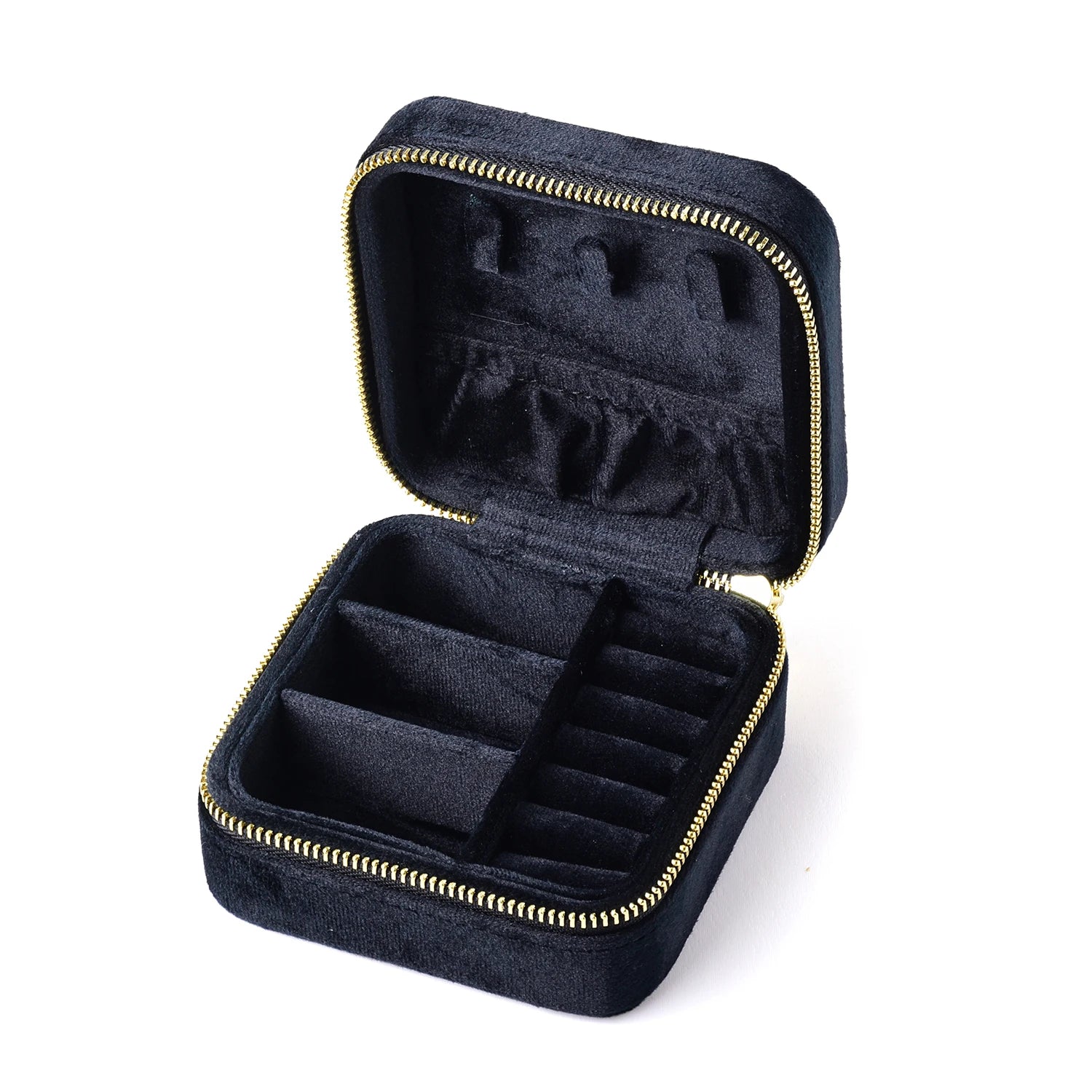 Vintage Velvet Jewellery Box