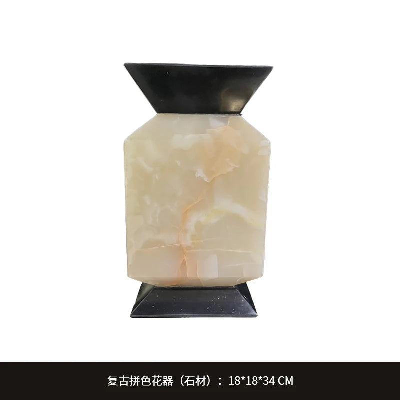 French Antique Marble Vase