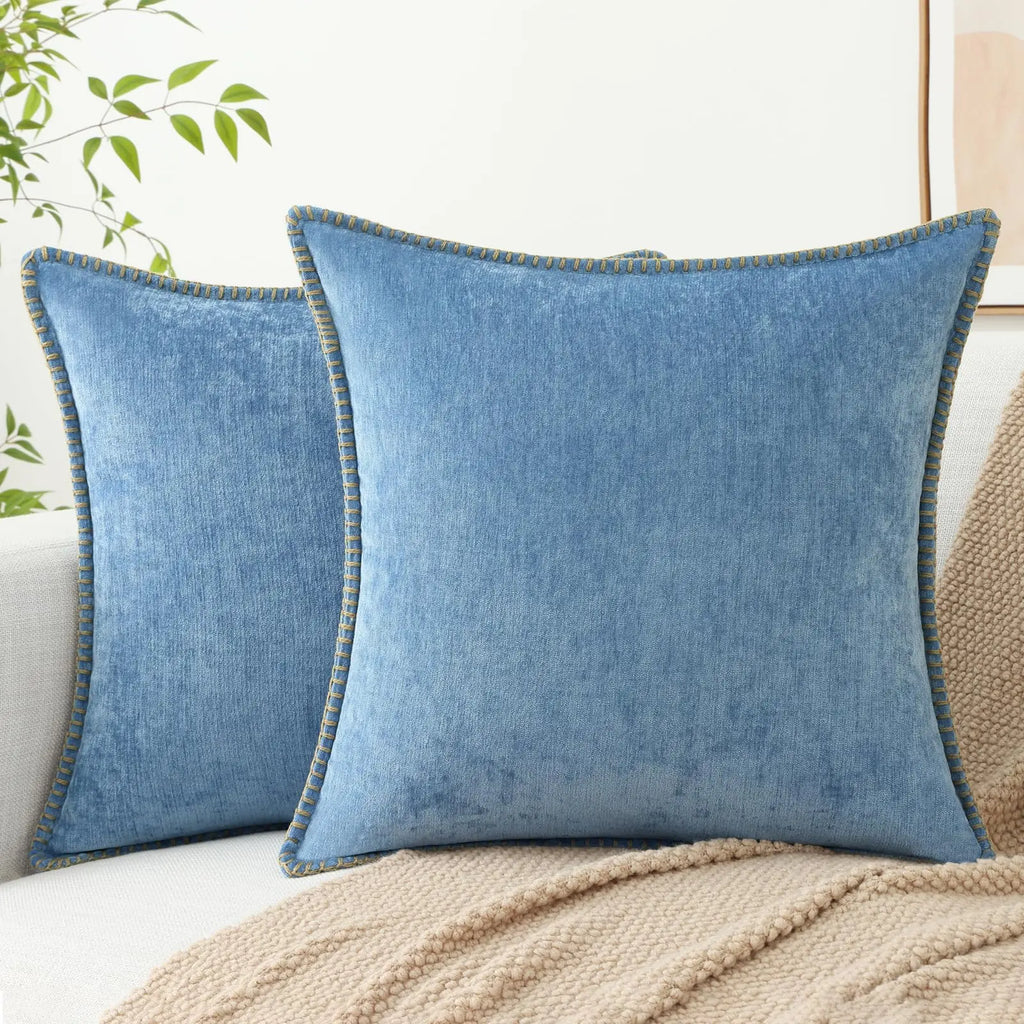 Chenille Soft Throw Cushion Cover