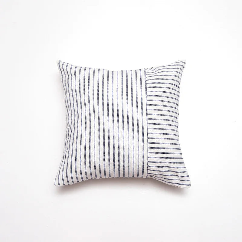 Striped Linen Cushion Cover