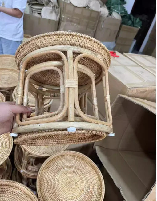 Rattan Side Tables