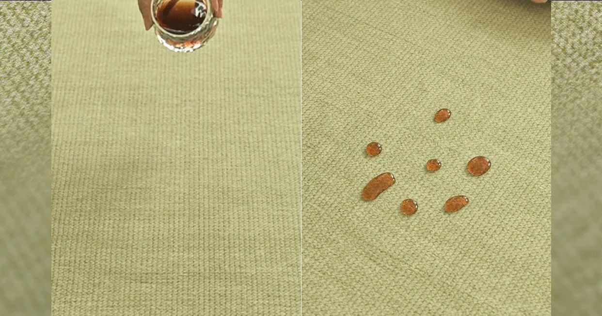 Olive rug with border