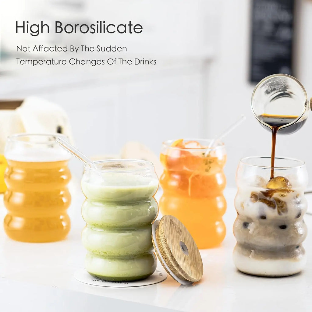 Latte Coffee Glasses