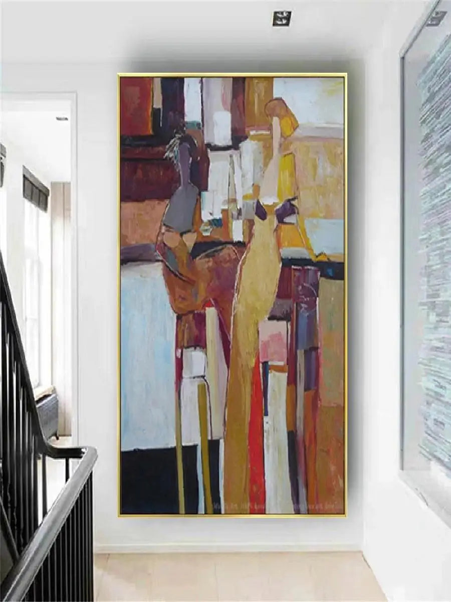 Vibrant Earth Abstract Art