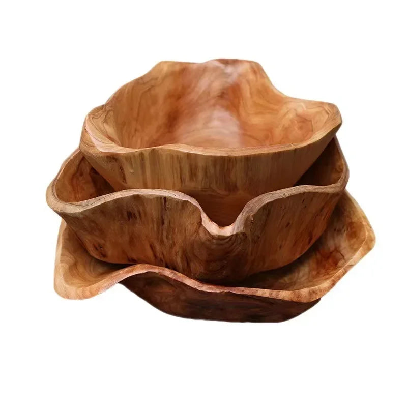 Irregular Wooden Bowl