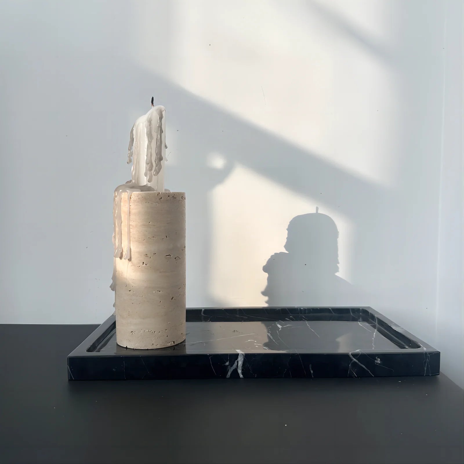 Rectangular Natural Marble Tray