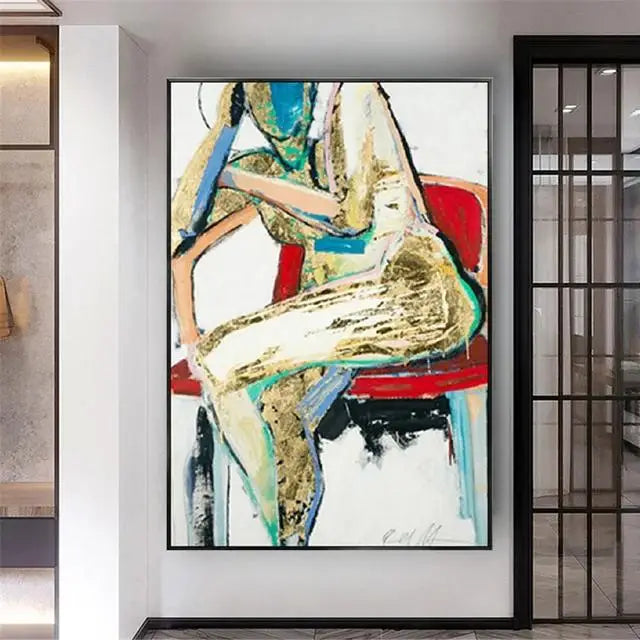 Vibrant Earth Abstract Art