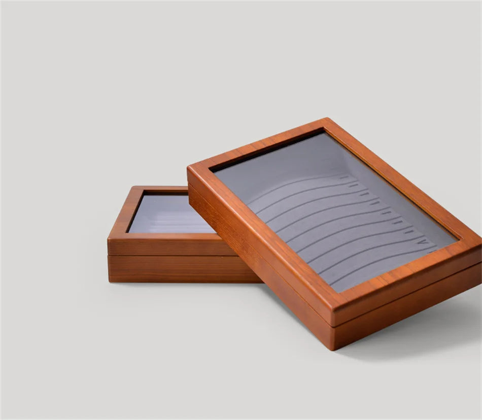 Mid Century Wooden Jewellery Box