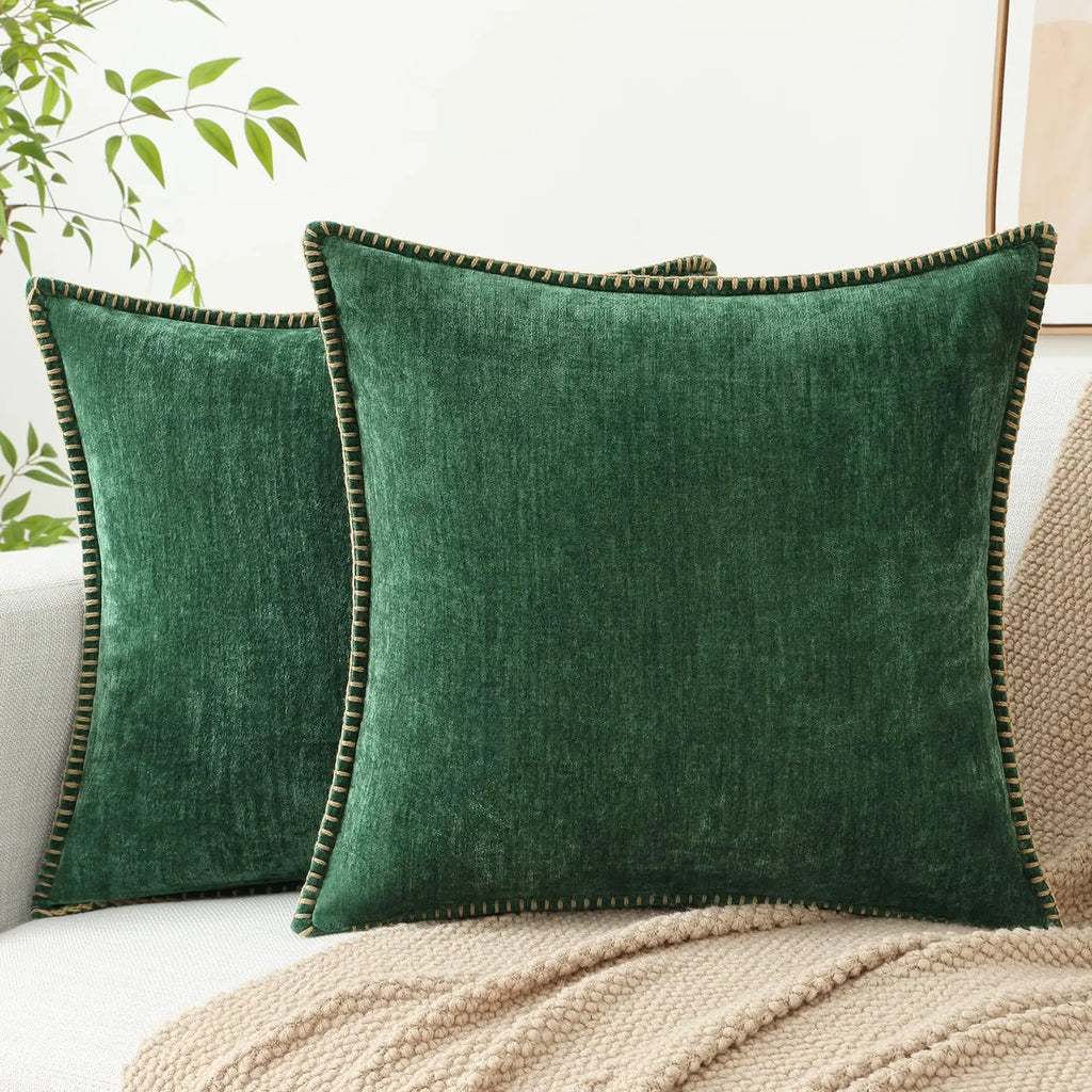 Chenille Soft Throw Cushion Cover