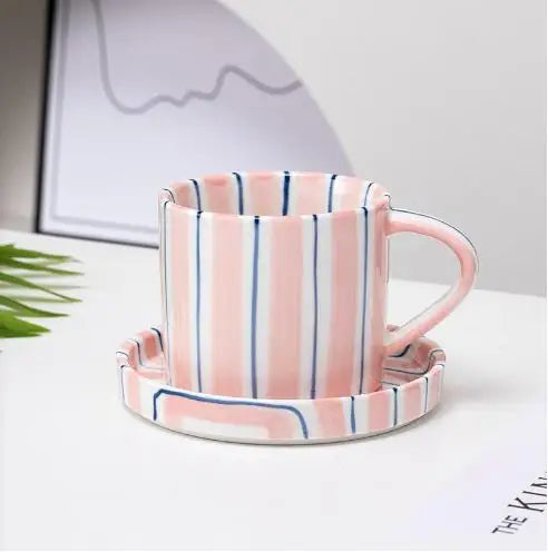 Sunrise Striped Mug