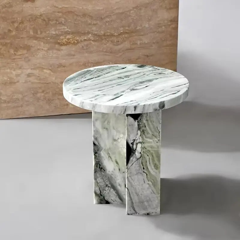 Green Marble Side Table