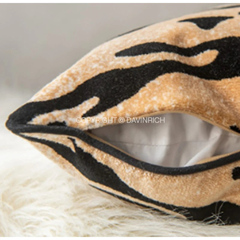 Jungle Goddess Leopard Cushion Cover