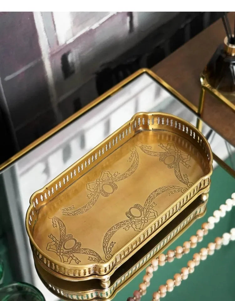 Vintage Brass Tray
