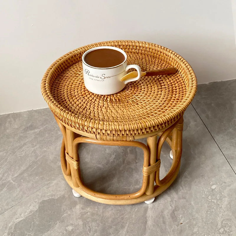 Rattan Side Tables