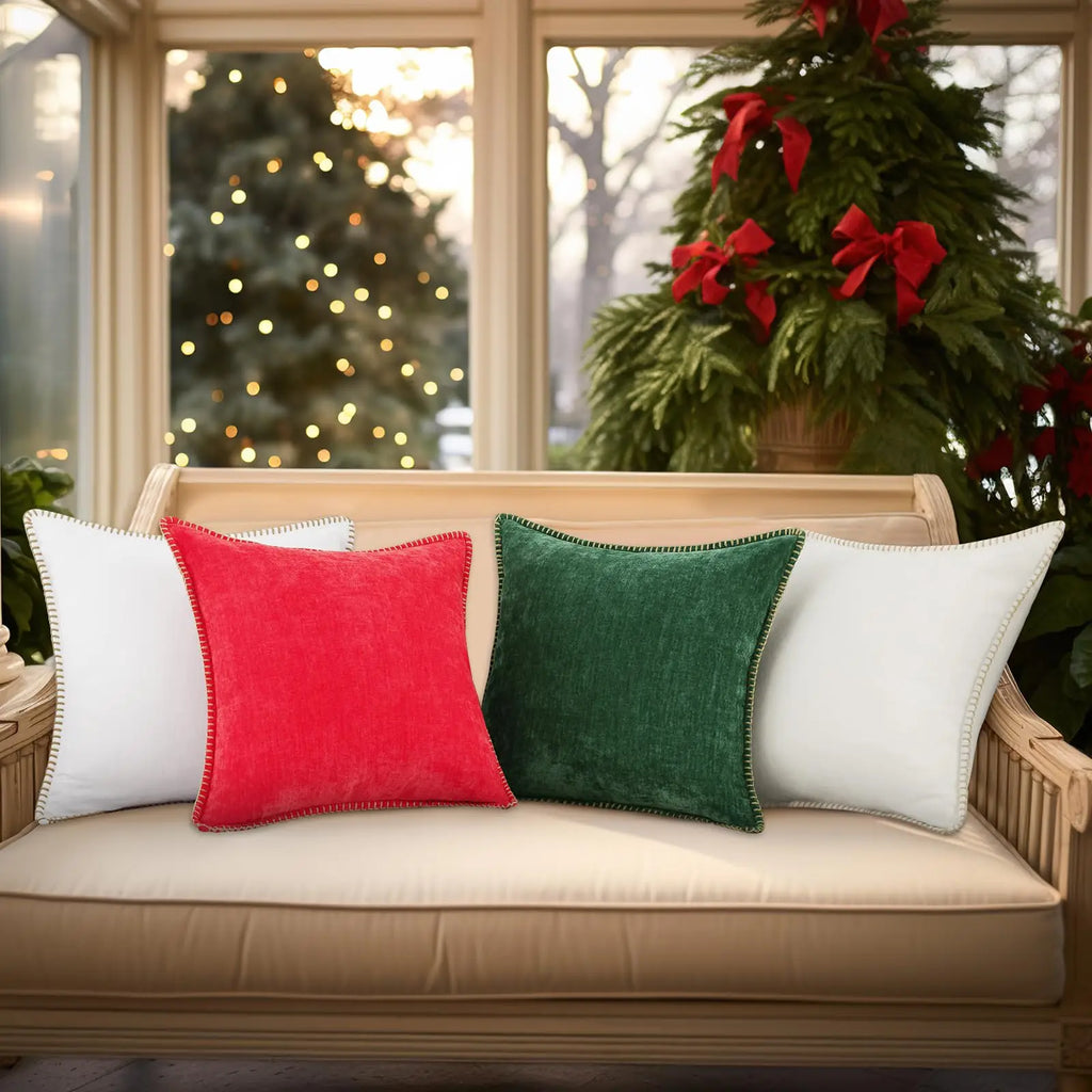 Chenille Soft Throw Cushion Cover