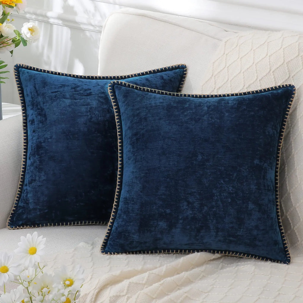 Chenille Soft Throw Cushion Cover