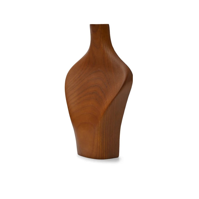 Solid Wood Necklace Bust