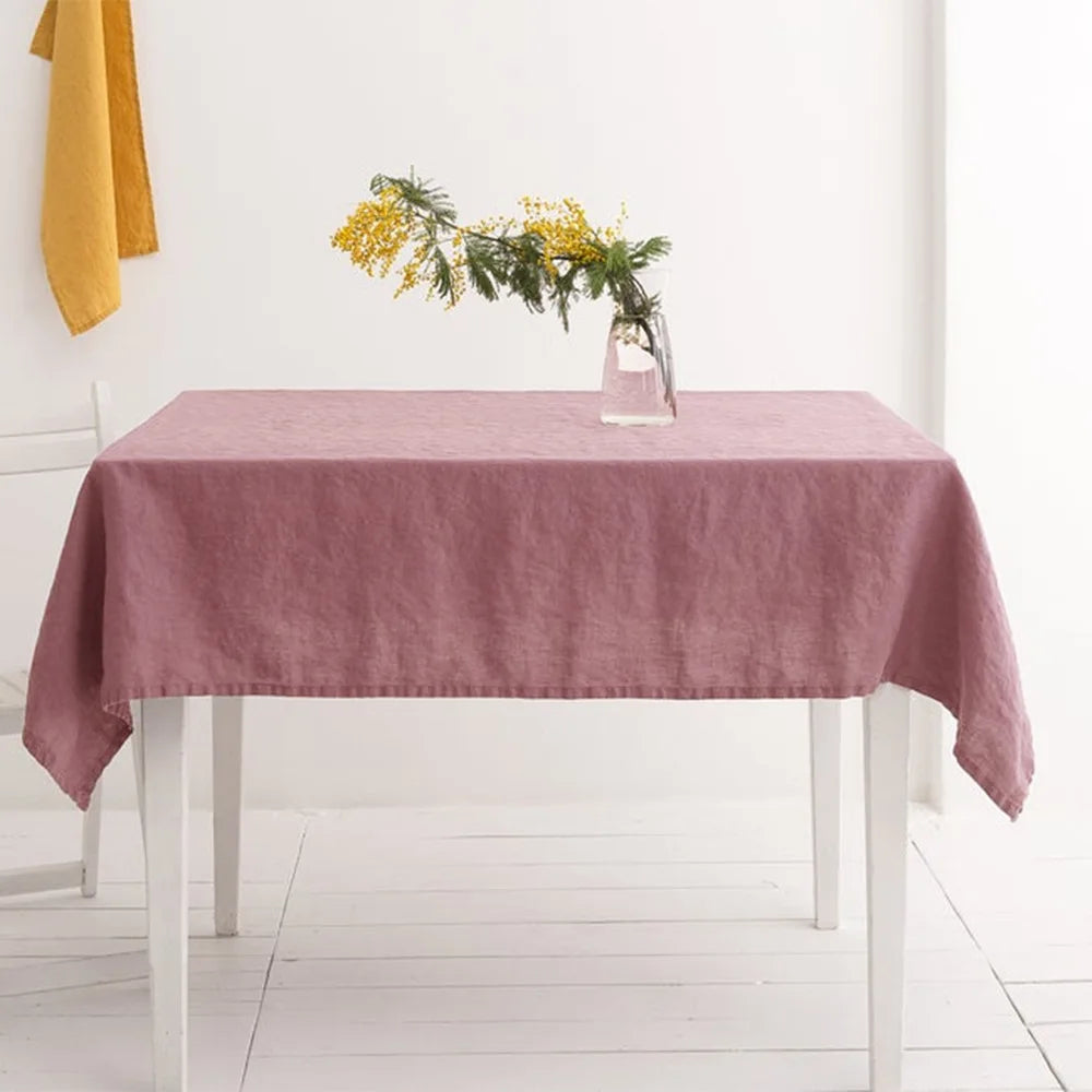 100% Linen Tablecloth
