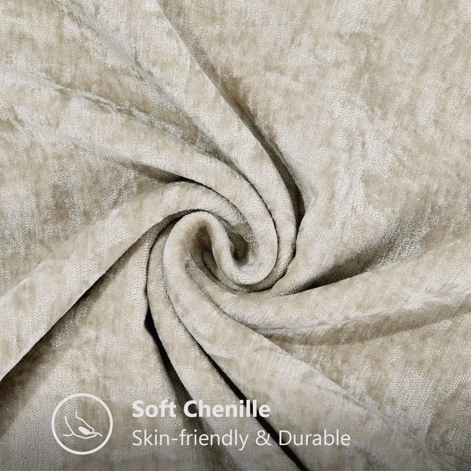 Chenille Soft Throw Cushion Cover