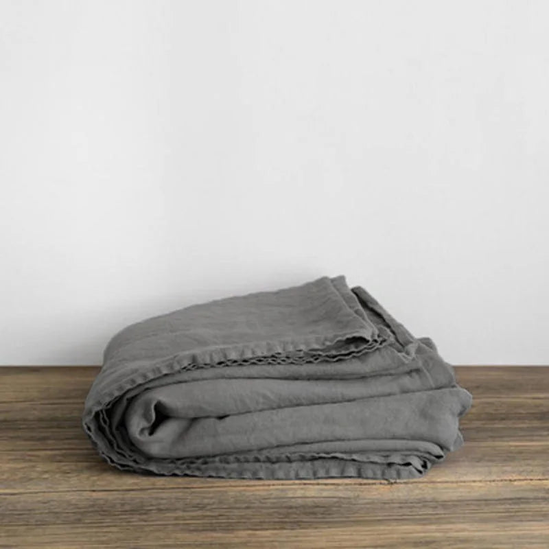 Natural Washed Linen Bed Sheets