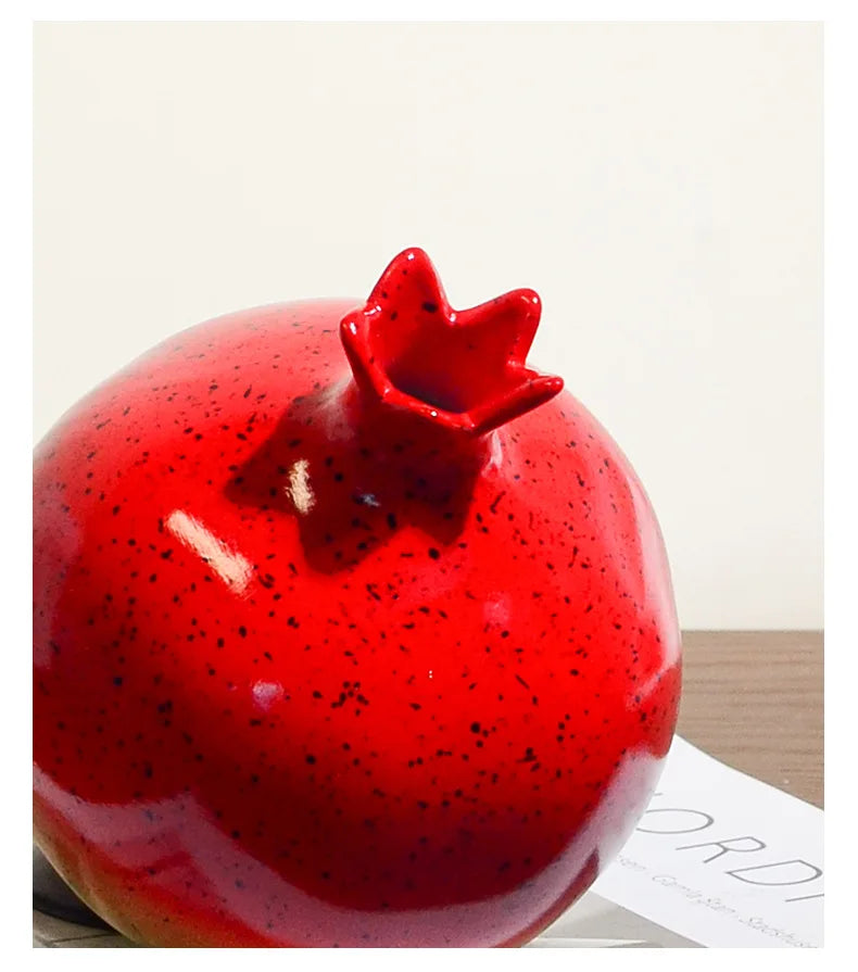 Pomegranate Ceramic Vase