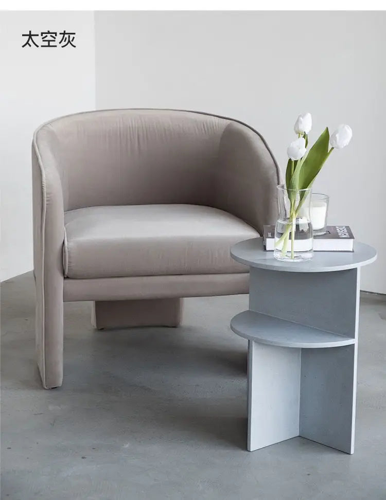 Modern Boucle Armchair