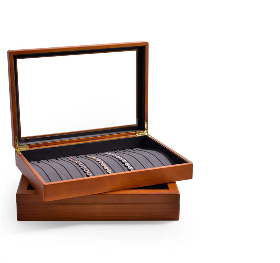 Mid Century Wooden Jewellery Box