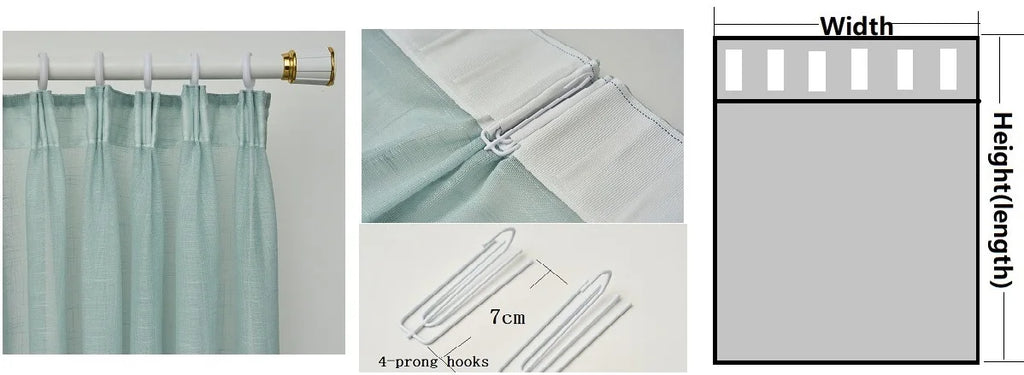 Striped Linen Curtains