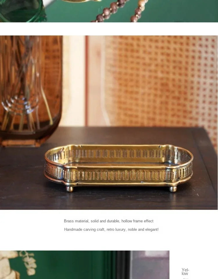 Vintage Brass Tray