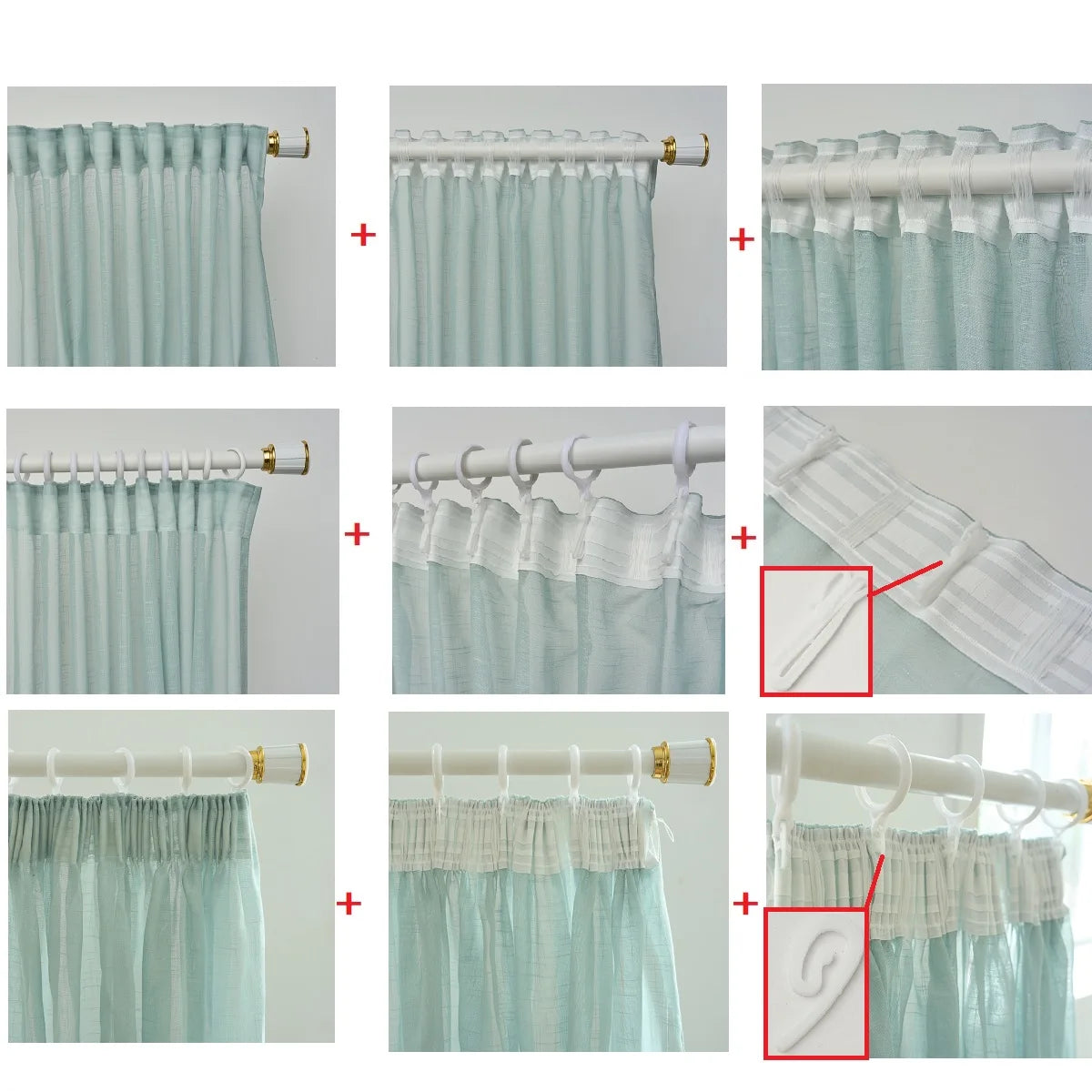 Striped Linen Curtains