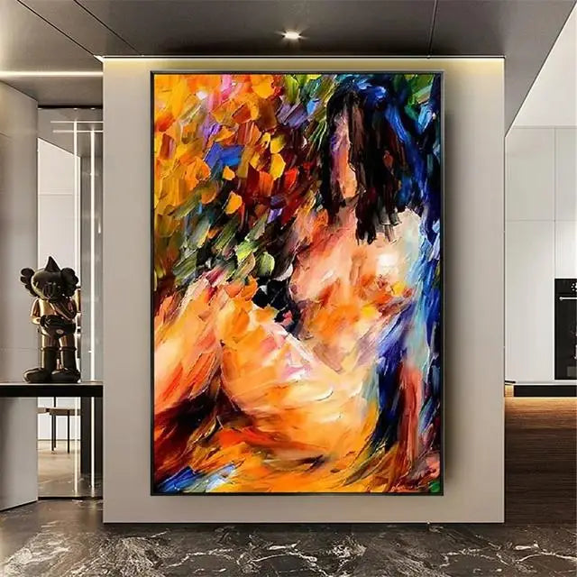 Vibrant Earth Abstract Art