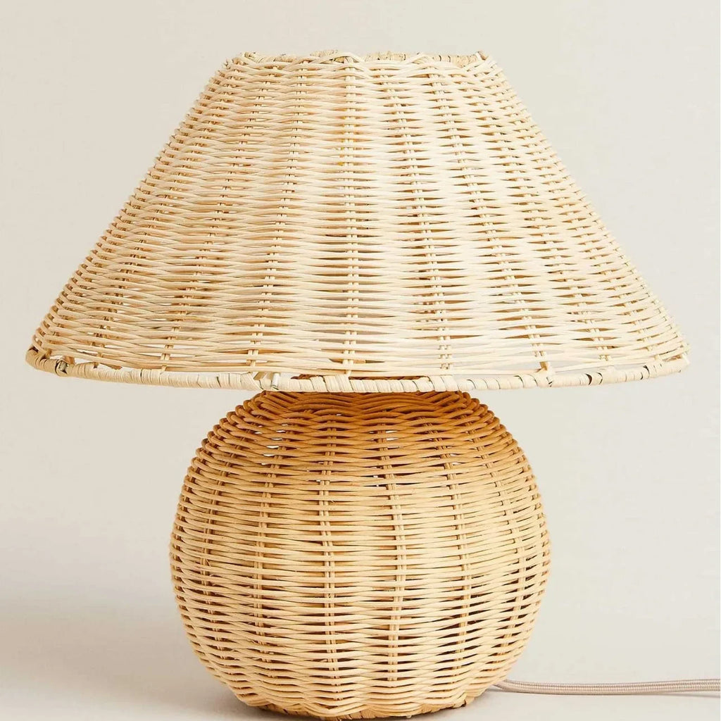 Rattan Table Lamp