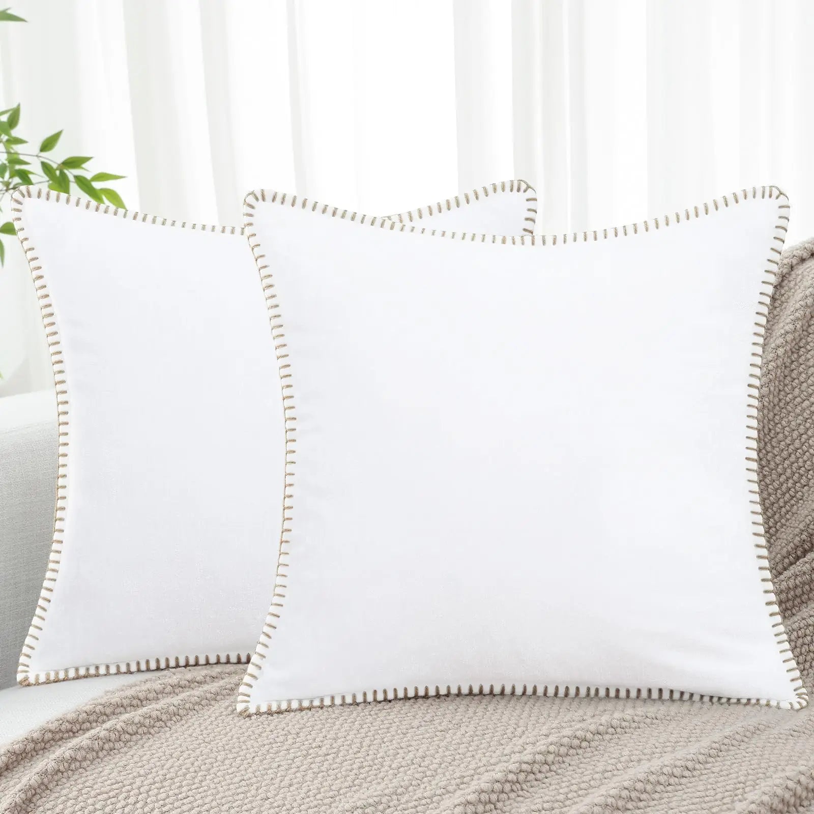 Chenille Soft Throw Cushion Cover