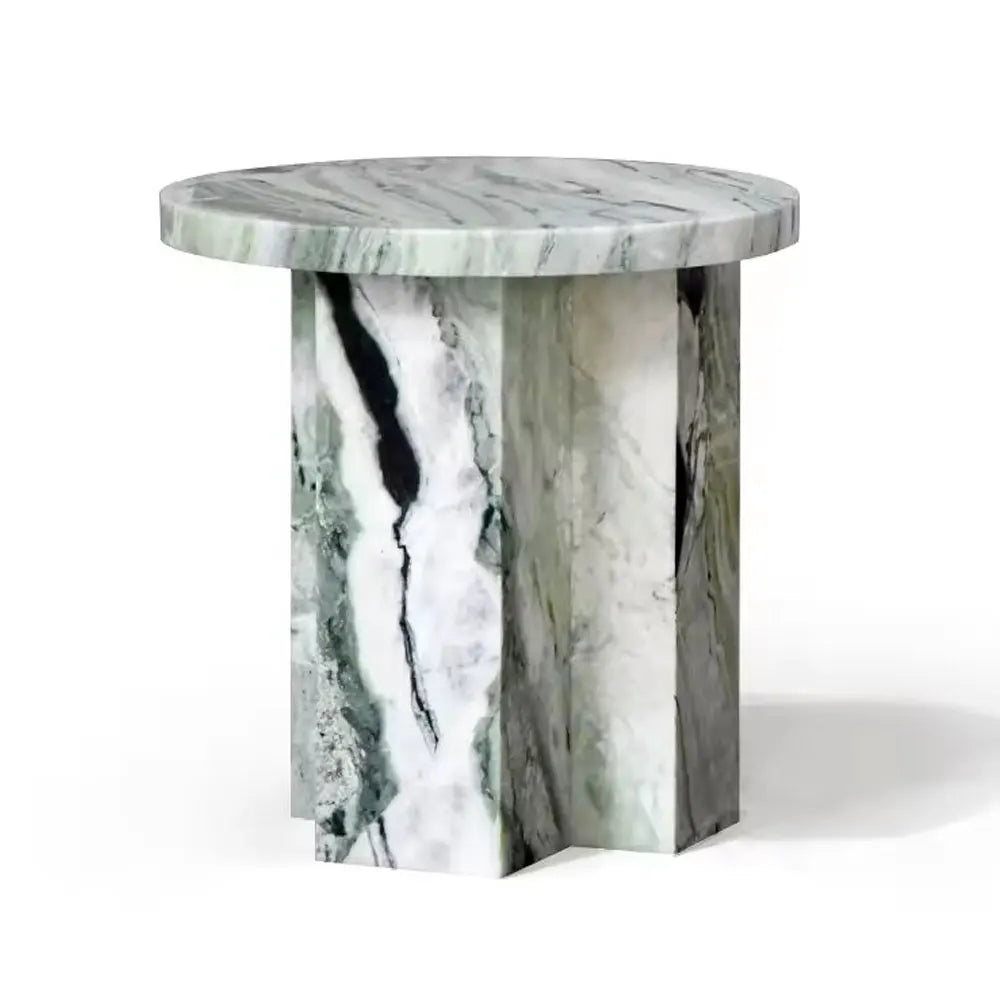 Green Marble Side Table