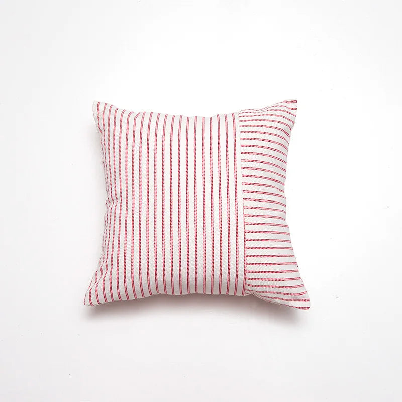 Striped Linen Cushion Cover