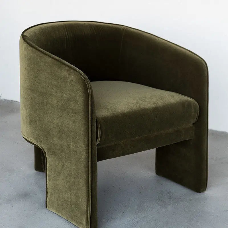 Modern Boucle Armchair