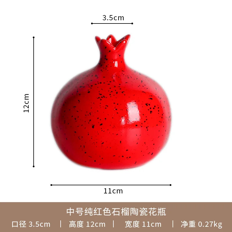 Pomegranate Ceramic Vase