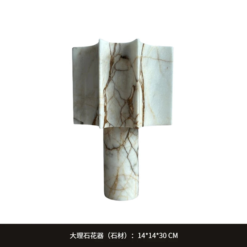 French Antique Marble Vase