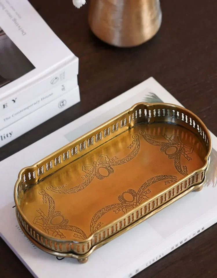 Vintage Brass Tray