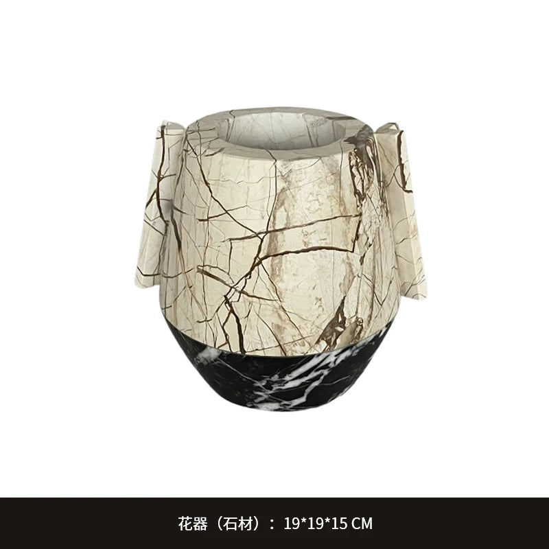 French Antique Marble Vase