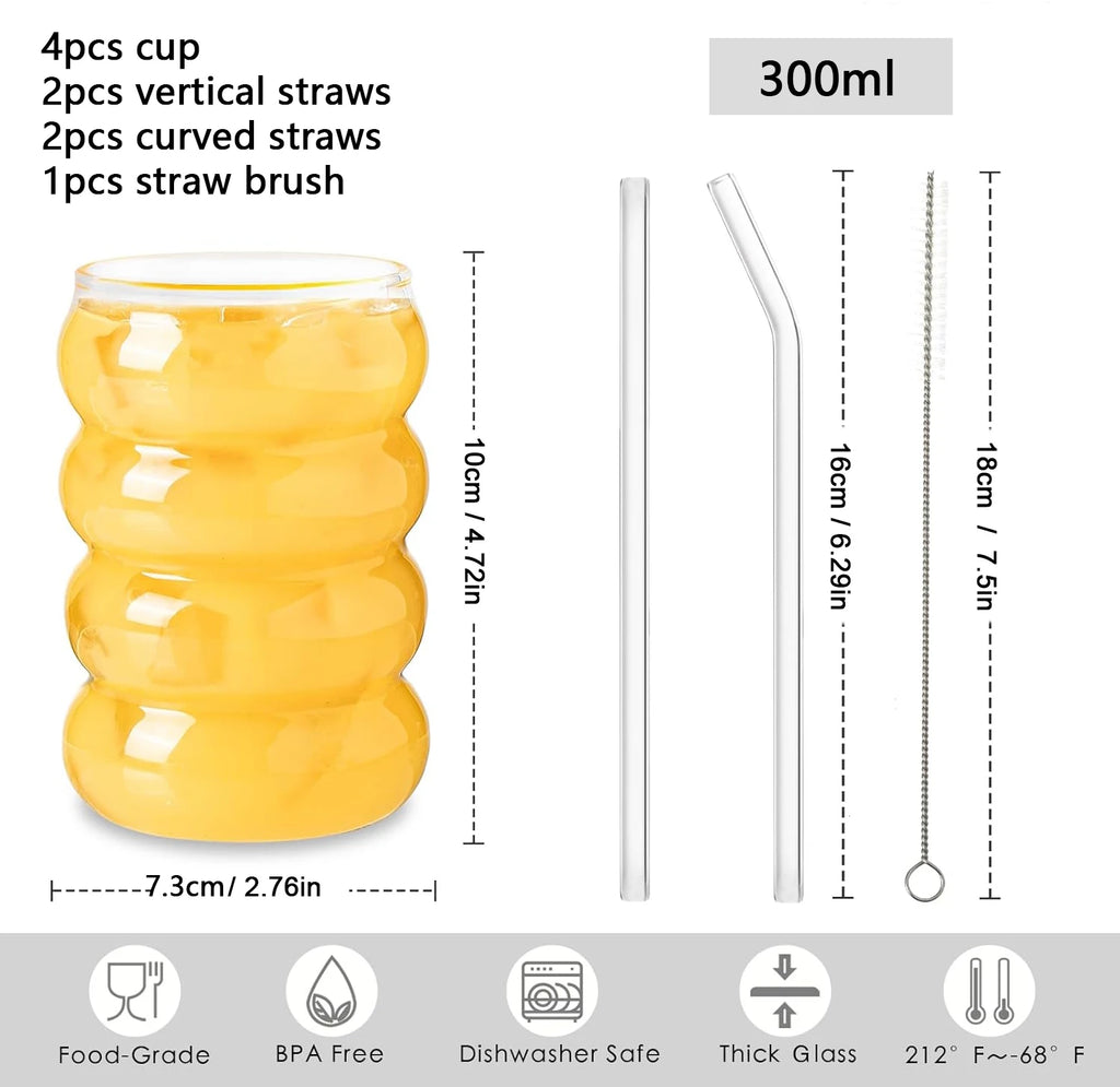 Latte Coffee Glasses