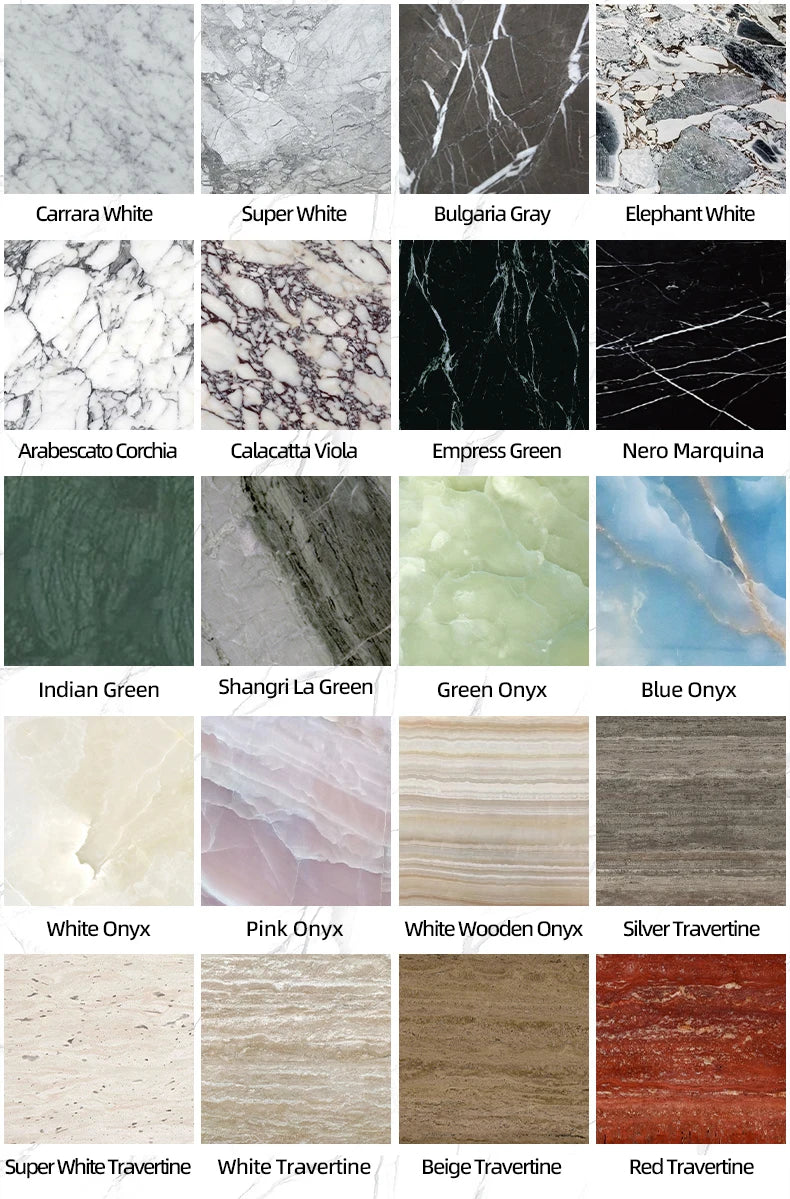 Green Marble Side Table