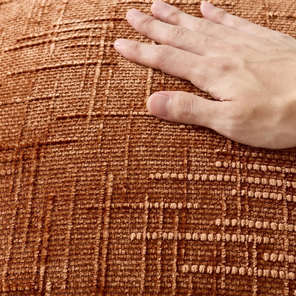 Ditressed Detail Textured Cushion Cover