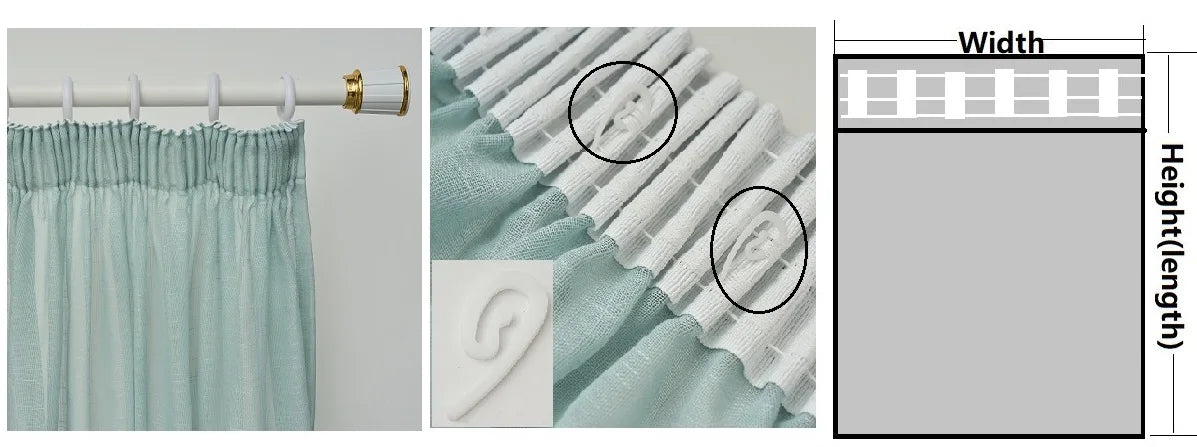 Striped Linen Curtains