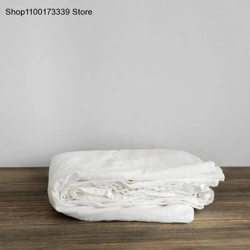 Natural Washed Linen Bed Sheets