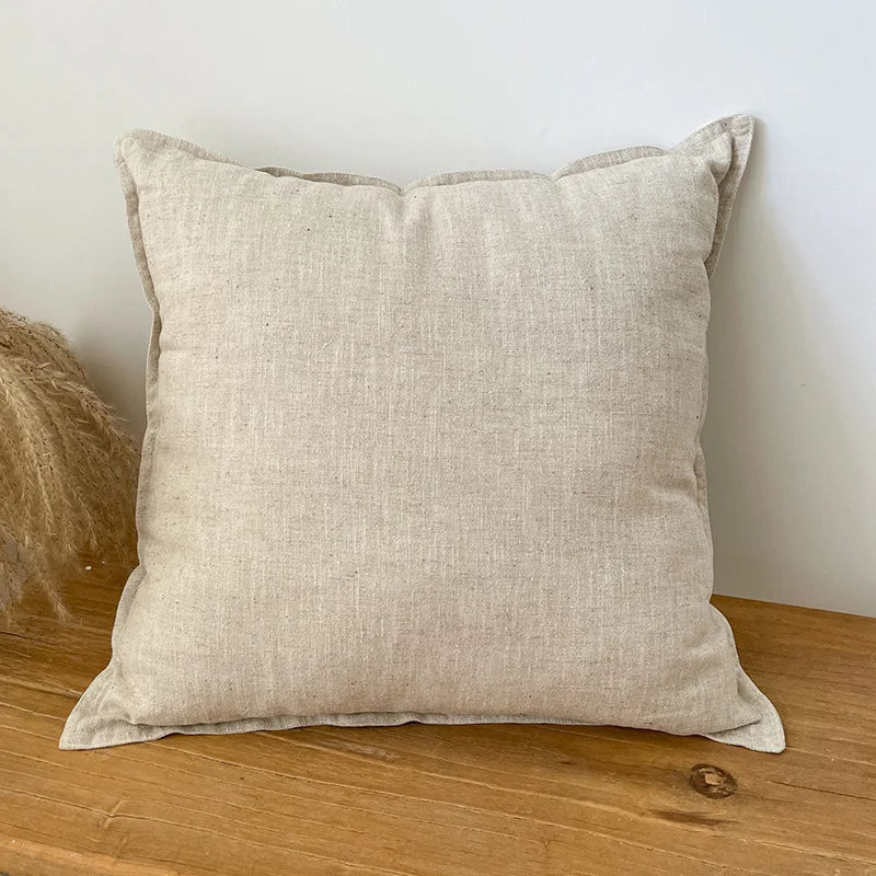 Natural Linen Cushion Cover