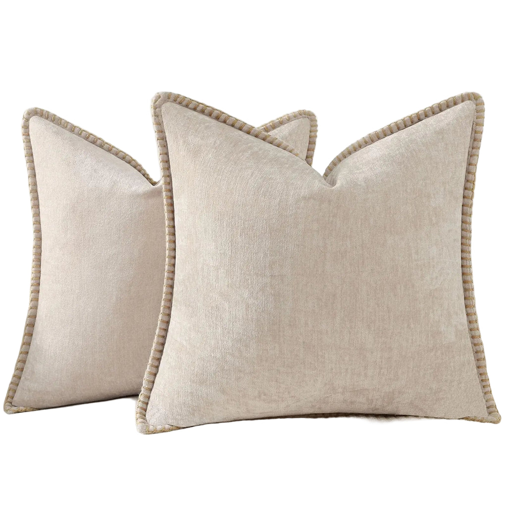 Chenille Soft Throw Cushion Cover