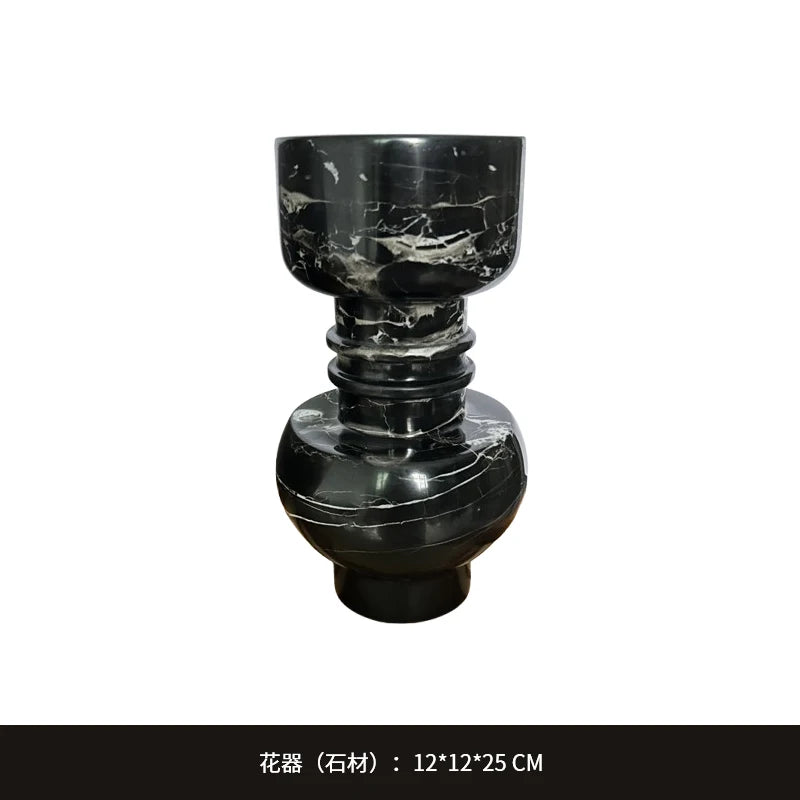 French Antique Marble Vase