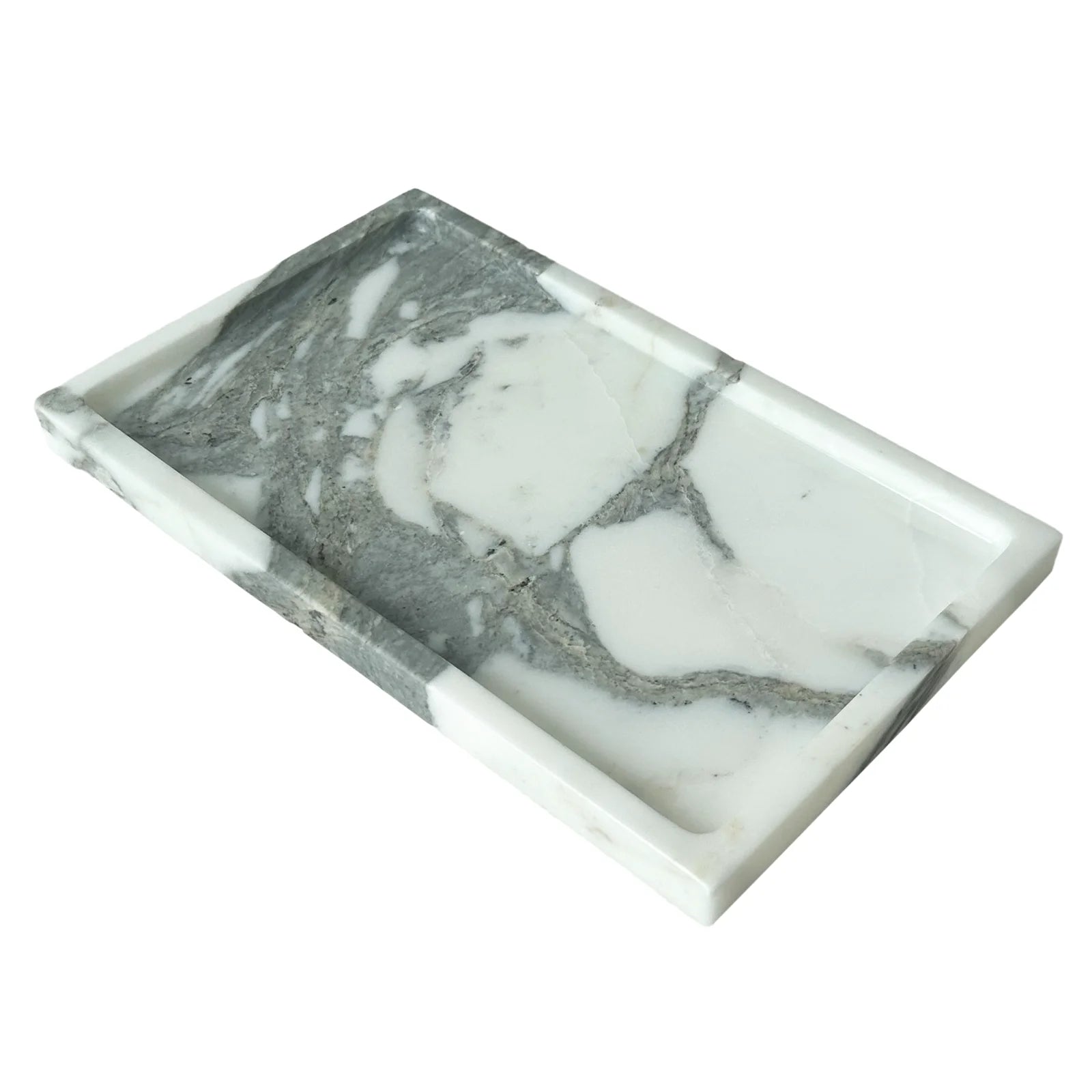 Rectangular Natural Marble Tray